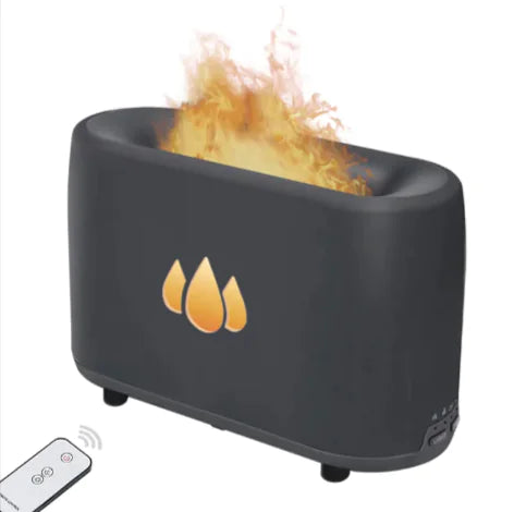 Simulated Flame Aromatherapy Humidifier